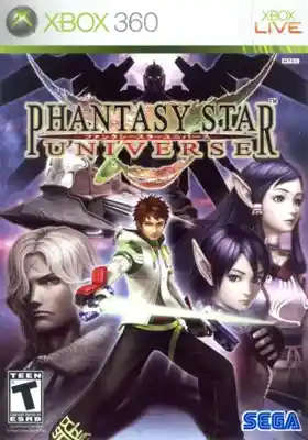 Phantasy Star Universe (USA) box cover front